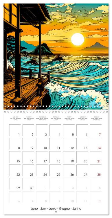 Produktbild: Japan Harmony (Wall Calendar 2026 12 &times; 12 Inch) CALVENDO 12 Month Wall Calendar