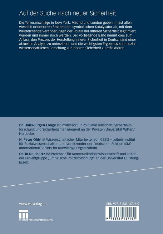 Produktbild: Auf der Suche nach neuer Sicherheit