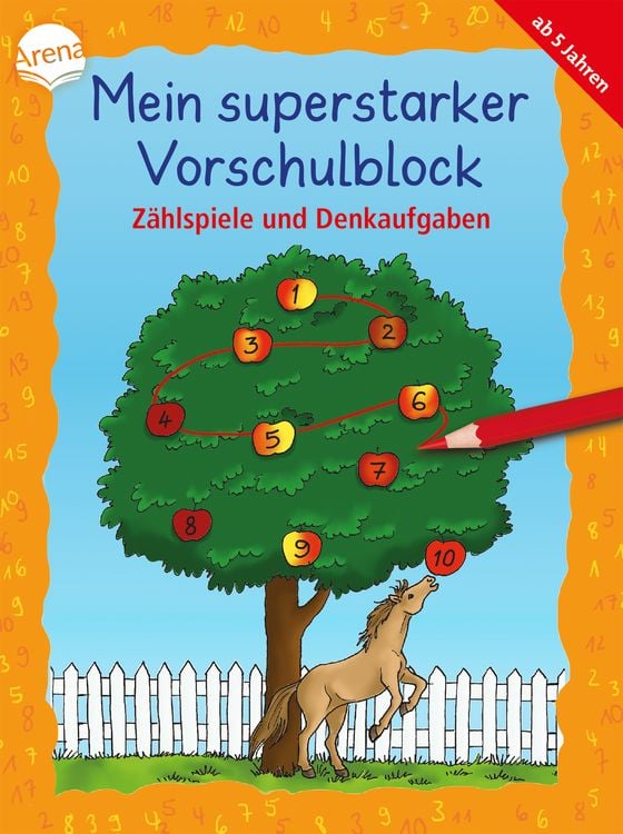Produktbild: Mein superstarker Vorschulblock. Zählspiele und Denkaufgaben