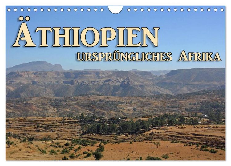 Produktbild: &Auml;thiopien, urspr&uuml;ngliches Afrika (Wandkalender 2026 DIN A4 quer), CALVENDO Monatskalender