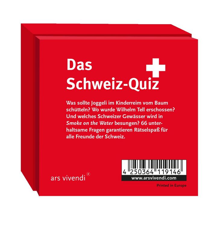 Produktbild: Schweiz-Quiz (Neuauflage)