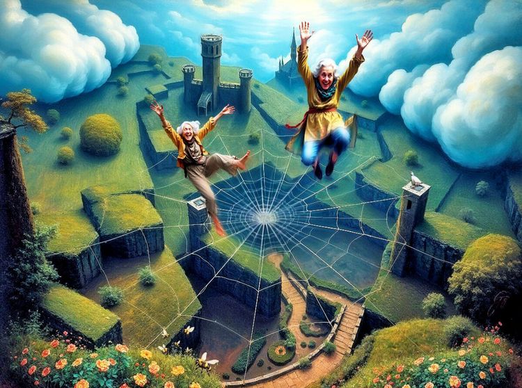 Produktbild: CALVENDO Puzzle Gro&szlig;e Spr&uuml;nge machen | 2000 Teile Lege-Gr&ouml;&szlig;e 90x67cm Foto-Puzzle f&uuml;r gl&uuml;ckliche Stunden