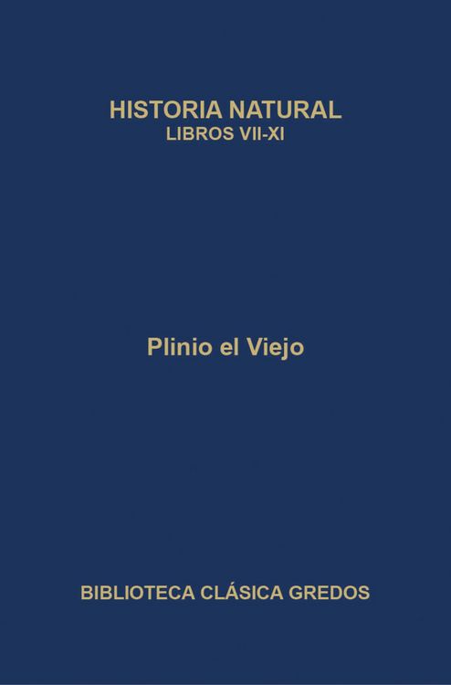 Produktbild: Historia natural. Libros VII-XI