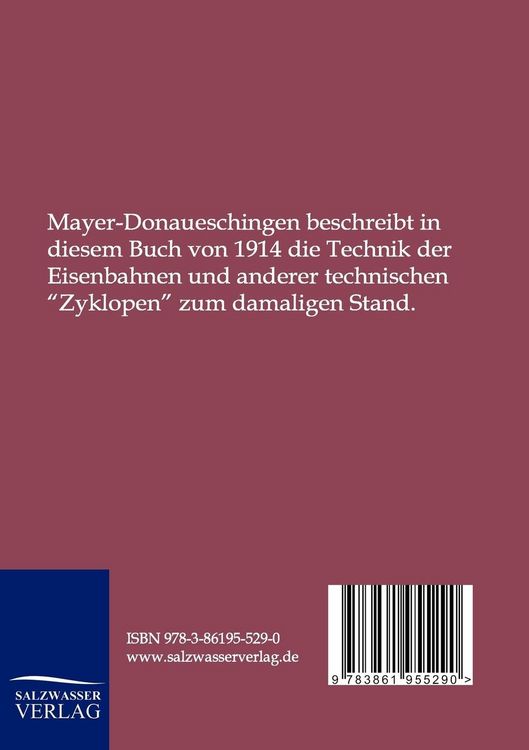 Produktbild: Zyklopen der Technik