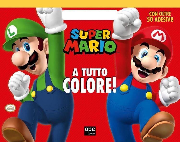 Produktbild: Super Mario a tutto colore! Con adesivi