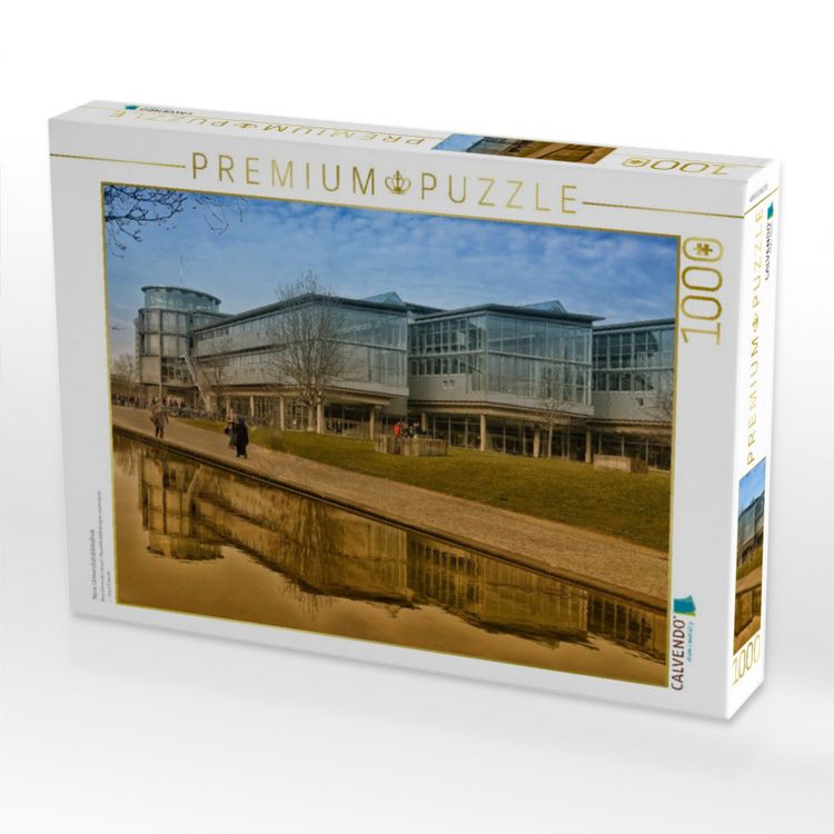 Produktbild: CALVENDO Puzzle Neue Universit&auml;tsbibliothek | 1000 Teile Lege-Gr&ouml;&szlig;e 64x48cm Foto-Puzzle f&uuml;r gl&uuml;ckliche Stunden