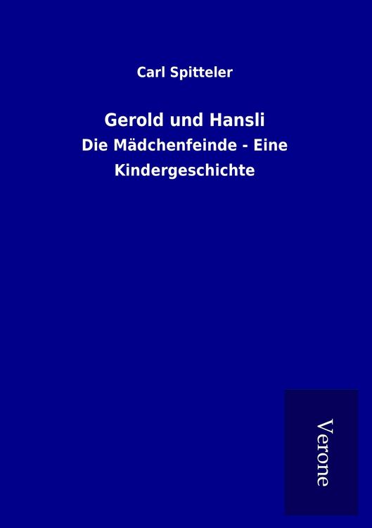 Produktbild: Gerold und Hansli