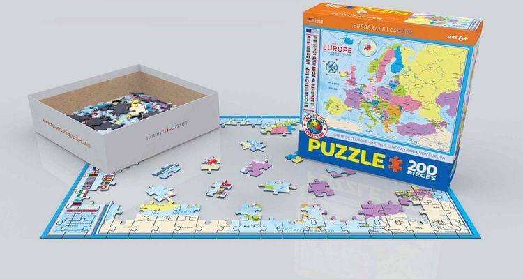 Produktbild: Europakarte (Puzzle)