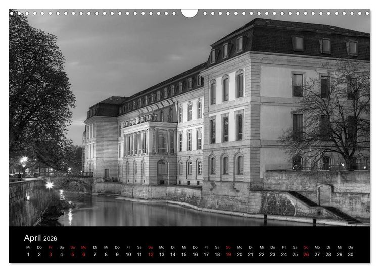 Produktbild: Hannover Monochrome Impressionen (Wandkalender 2026 DIN A3 quer), CALVENDO Monatskalender