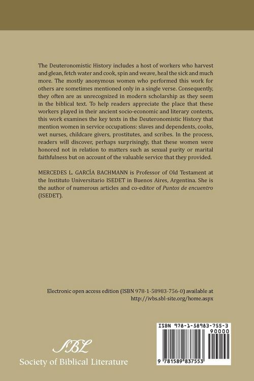 Produktbild: Women at Work in the Deuteronomistic History
