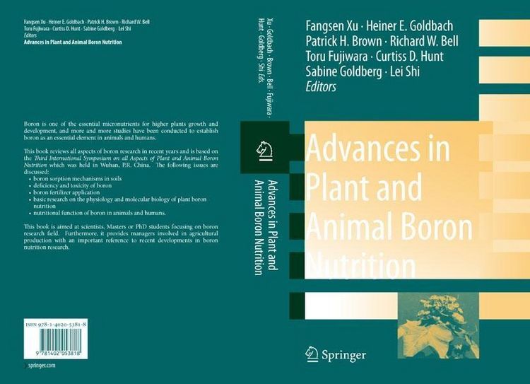 Produktbild: Advances in Plant and Animal Boron Nutrition