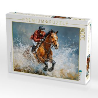 Produktbild: CALVENDO Puzzle Ein Motiv aus dem Kalender "Wild im Herz, weich in der Hand" | 1000 Teile Lege-Gr&ouml;&szlig;e 64x48cm Foto-Puzzle f&uuml;r gl&uuml;ckliche Stunden