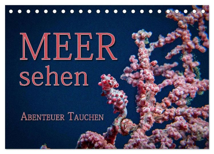 Produktbild: Meer sehen - Abenteuer Tauchen (Tischkalender 2026 DIN A5 quer), CALVENDO Monatskalender