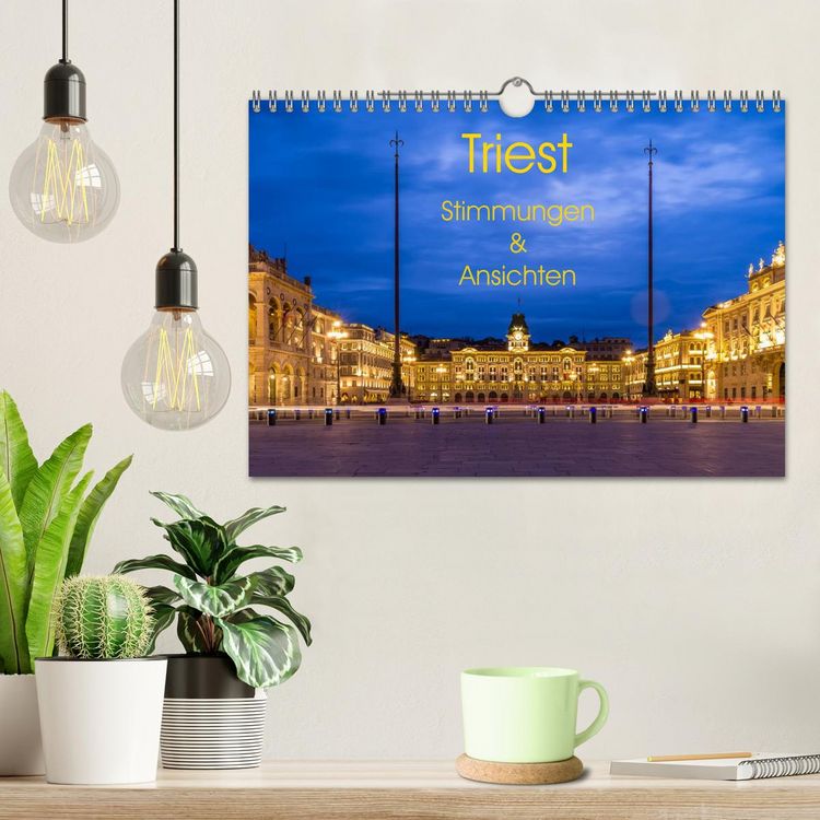 Produktbild: Triest - Stimmungen und Ansichten (Wandkalender 2026 DIN A4 quer), CALVENDO Monatskalender