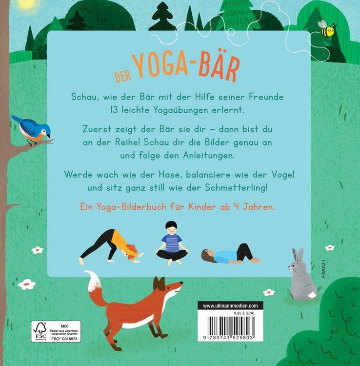 Produktbild: Der Yoga-B&auml;r | Entspann dich wie die Tiere im Wald