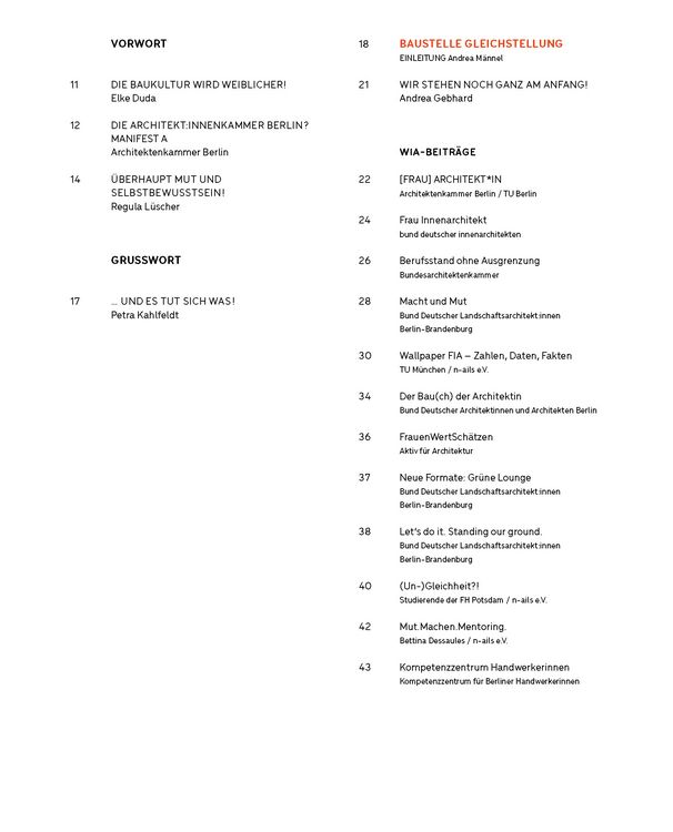 Produktbild: Women in Architecture Berlin