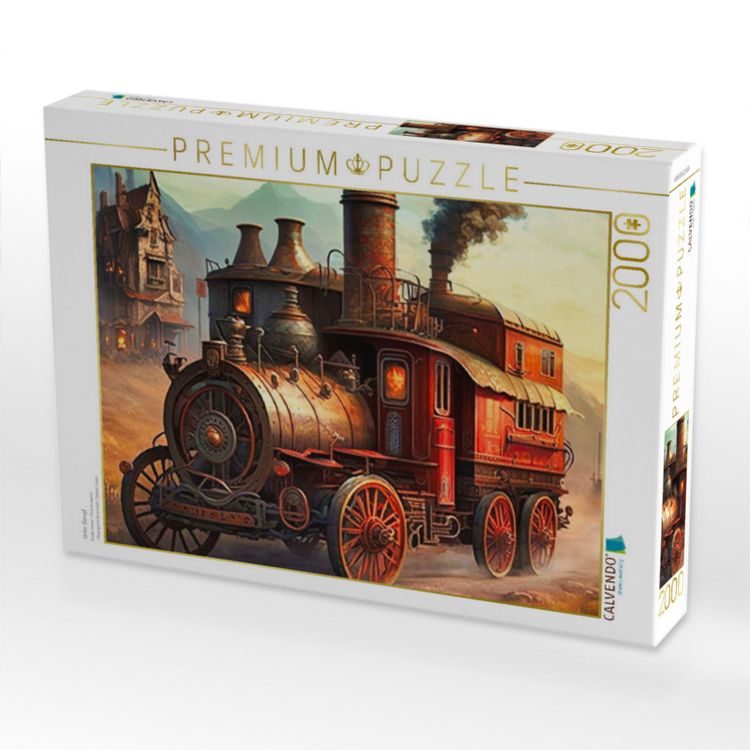 Produktbild: CALVENDO Puzzle Unter Dampf | 2000 Teile Lege-Gr&ouml;&szlig;e 90x67cm Foto-Puzzle f&uuml;r gl&uuml;ckliche Stunden