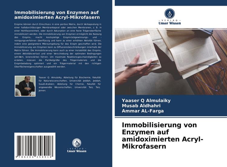 Produktbild: Immobilisierung von Enzymen auf amidoximierten Acryl-Mikrofasern