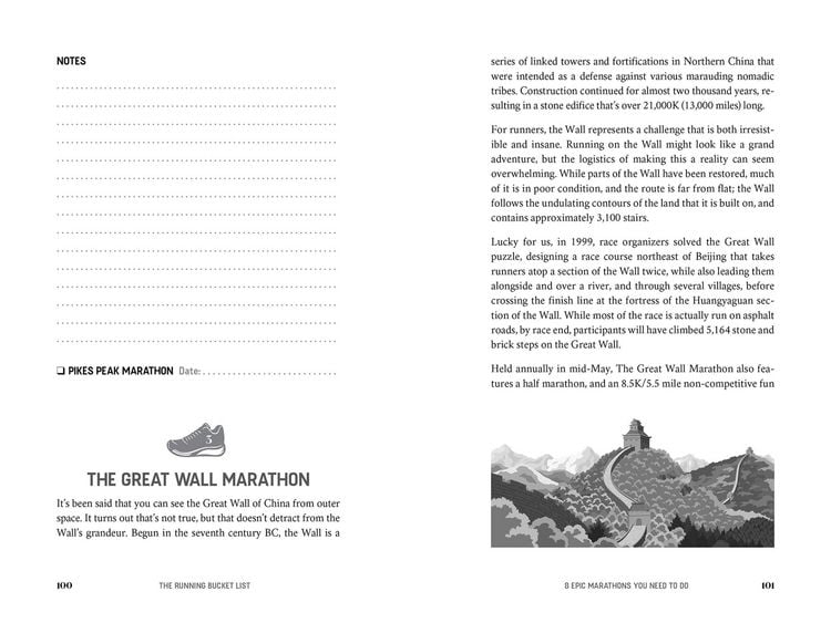 Produktbild: The Running Bucket List