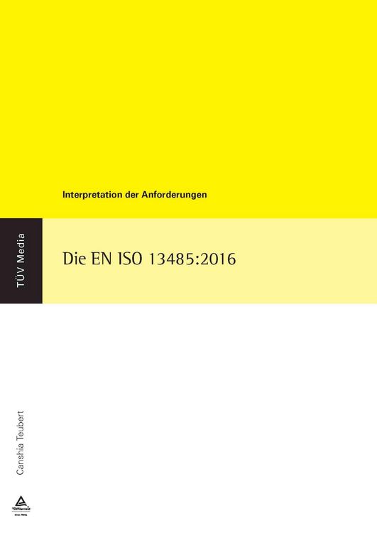 Produktbild: Die EN ISO 13485:2016 /(E-Book, PDF)