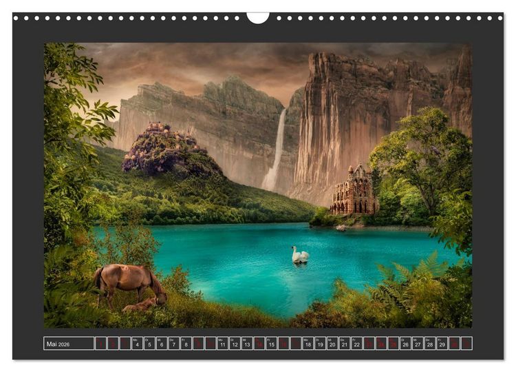 Produktbild: Magische Gefilde (Wandkalender 2026 DIN A3 quer), CALVENDO Monatskalender