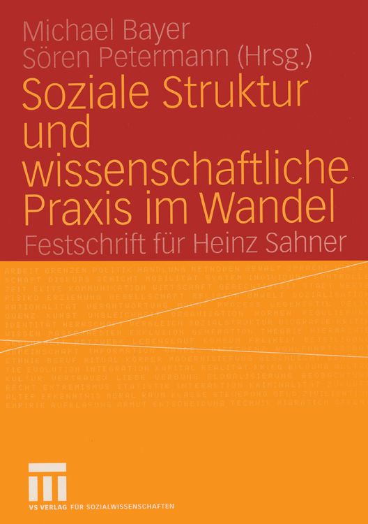 Produktbild: Soziale Struktur und wissenschaftliche Praxis im Wandel