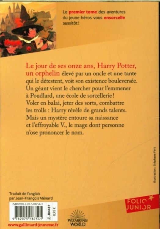 Harry Potter 1 à l'école des sorciers