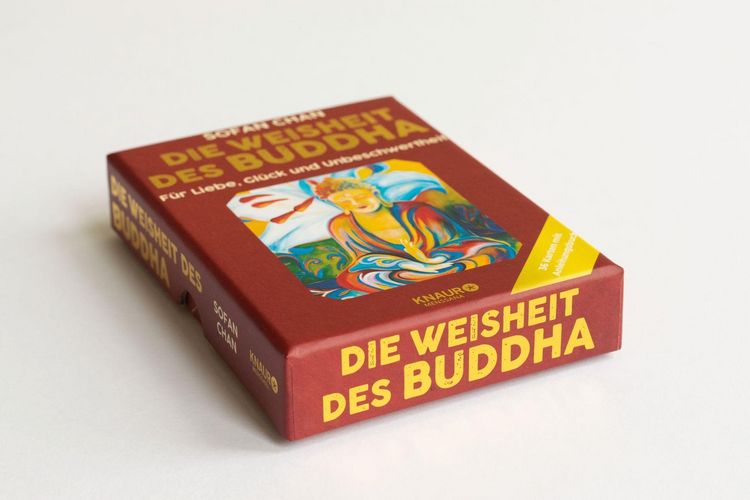 Produktbild: Die Weisheit des Buddha f&uuml;r Liebe, Gl&uuml;ck und Unbeschwertheit