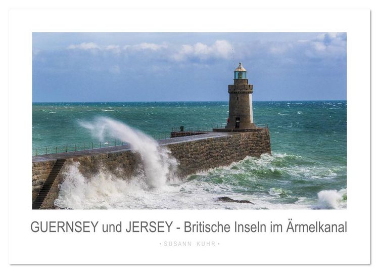 Produktbild: GUERNSEY und JERSEY - Britische Inseln im &Auml;rmelkanal (Wandkalender 2026 DIN A2 quer), CALVENDO Monatskalender