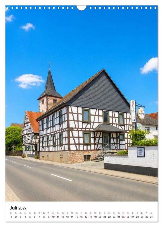 Produktbild: Dreieich Idyllen und Impressionen (Wandkalender 2027 DIN A3 hoch), CALVENDO Monatskalender