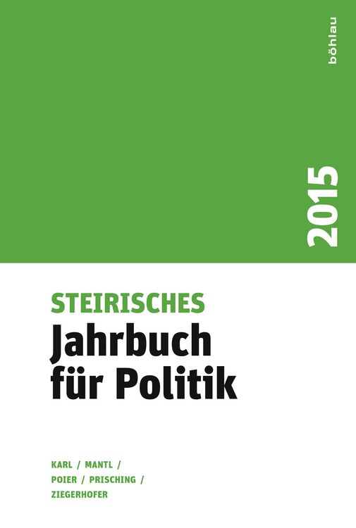Produktbild: Steirisches Jahrbuch f&uuml;r Politik 2015