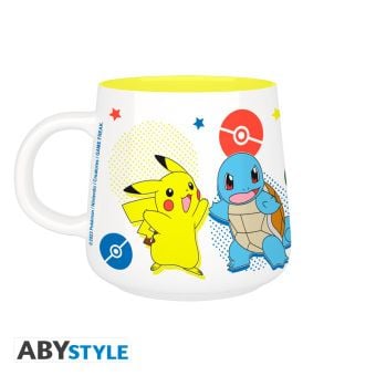 Produktbild: POKEMON - Breakfast Set Mug + Bowl - Pikachu & Kanto Starters