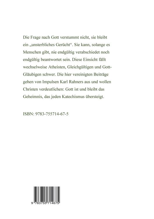 Produktbild: Glaube an den stets gr&ouml;&szlig;eren Gott