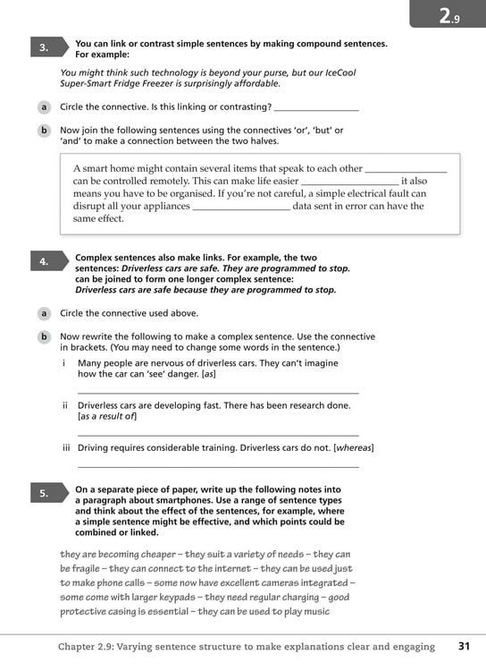 Produktbild: Lower Secondary English Workbook: Stage 8