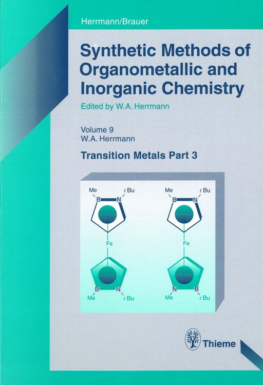 Produktbild: Synthetic Methods of Organometallic and Inorganic Chemistry, Volume 9, 2000