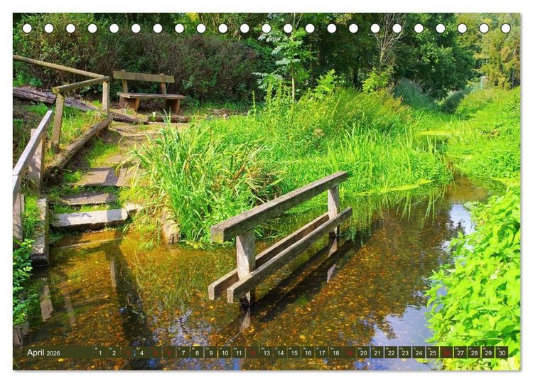 Produktbild: Bad Bodenteich - Kurort in der L&uuml;neburger Heide (Tischkalender 2026 DIN A5 quer), CALVENDO Monatskalender