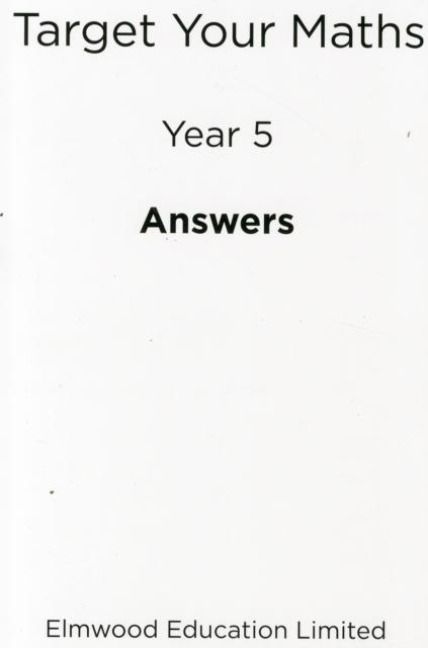 Produktbild: Target Your Maths Year 5 Answer Book