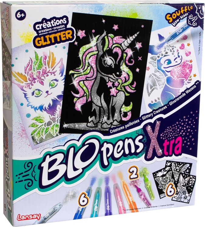 Produktbild: BLOPENS - Spr&uuml;hstifteset X-TRA Glitzertiere