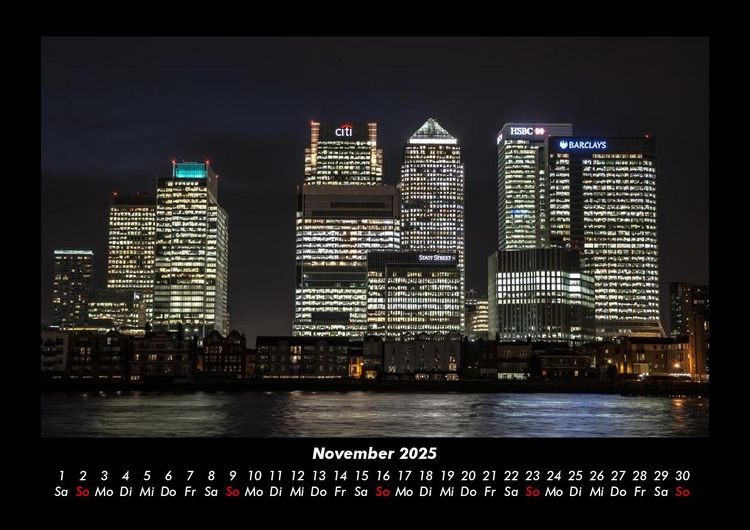 Produktbild: Londons schönste Seiten 2025 Fotokalender DIN A3