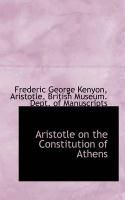 Produktbild: Aristotle on the Constitution of Athens