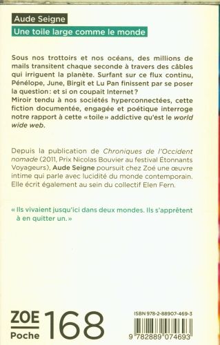 Produktbild: Une toile large comme le monde