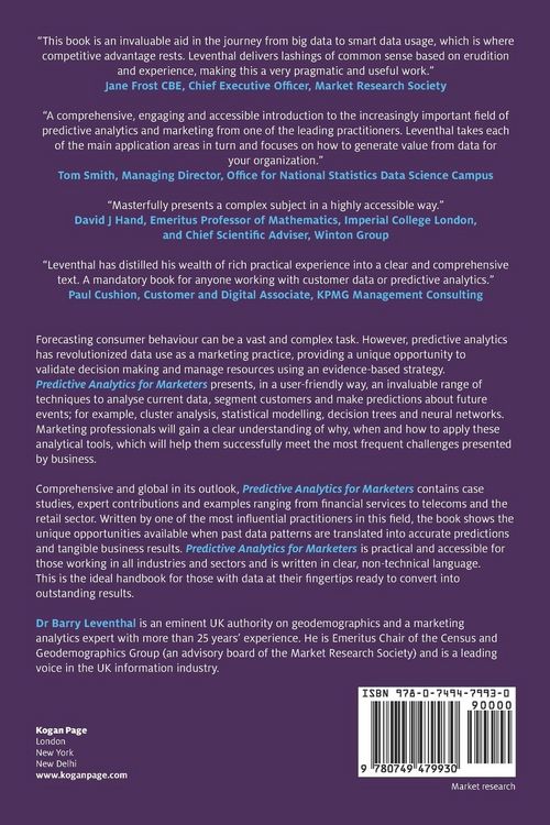 Produktbild: Predictive Analytics for Marketers