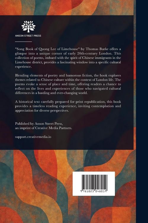Produktbild: The Song Book of Quong Lee of Limehouse