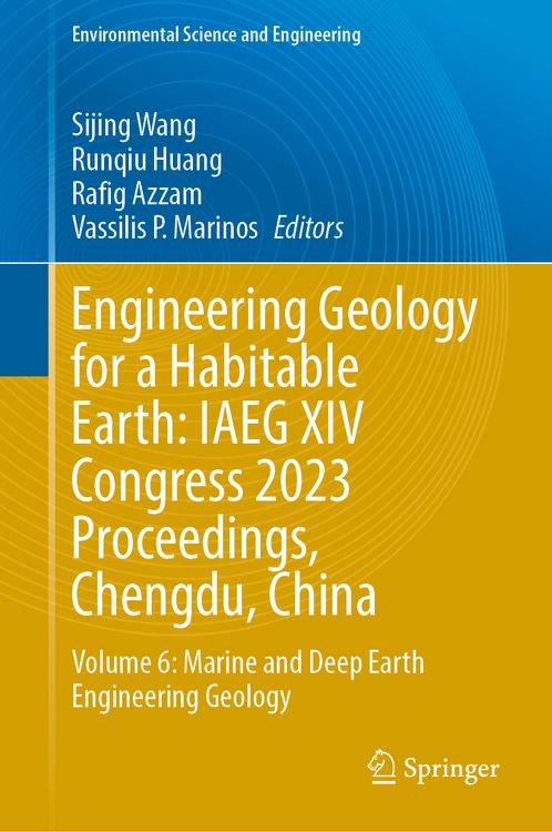 Produktbild: Engineering Geology for a Habitable Earth: IAEG XIV Congress 2023 Proceedings, Chengdu, China