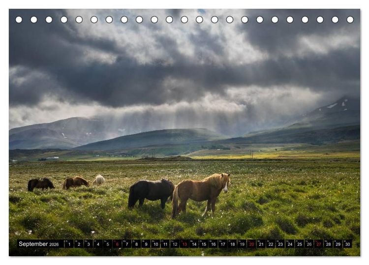 Produktbild: Faszination Licht am Polarkreis (Tischkalender 2026 DIN A5 quer), CALVENDO Monatskalender