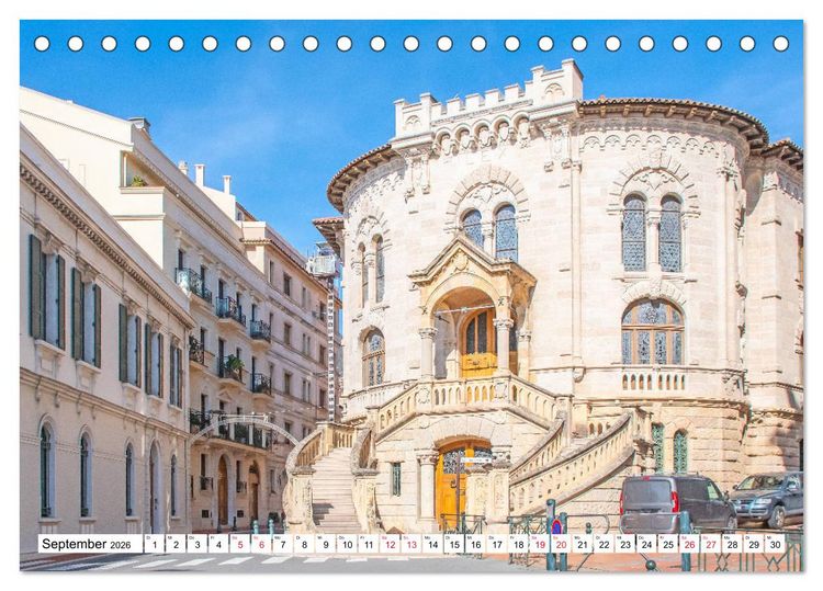 Produktbild: Monaco - Reiseziel am Mittelmeer (Tischkalender 2026 DIN A5 quer), CALVENDO Monatskalender