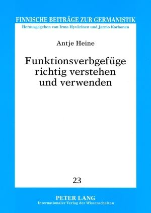 Produktbild: Funktionsverbgefuege richtig verstehen und verwenden