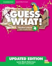 Produktbild: Guess What! Level 4 Teacher's Book with Digital Pack Special Edition for Spain Updated