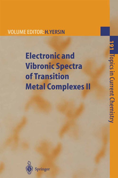 Produktbild: Electronic and Vibronic Spectra of Transition Metal Complexes II
