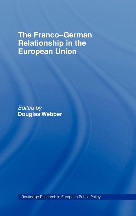 Produktbild: The Franco-German Relationship in the EU